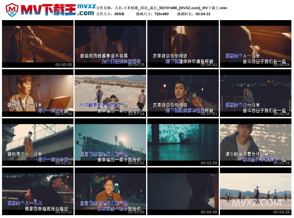 大壮-斗米情歌_国语_流行_MD101498